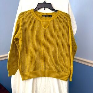 Women’s open weave sweater